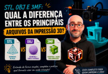STL, OBJ e 3MF: qual a diferença entre os principais arquivos da impressão 3D? Arquivos de impressão 3D STL OBJ e 3MF explicados para impressão 3D
